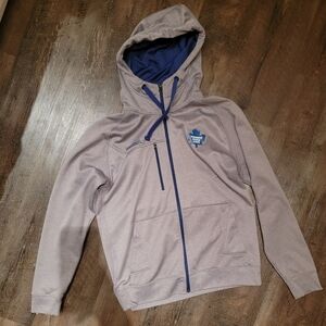 Reebok Maple Leafs Zip Up Hoodie